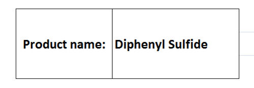 Diphenyl Sulfide - Crystalline Solid 310 Â°C Boiling Point | High Purity Chemical Stability Versatile Use