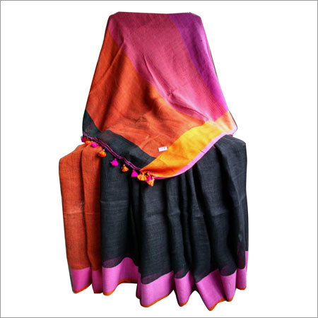 Linen Handloom Saree