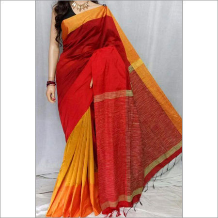 Silk Handloom Cotton Saree