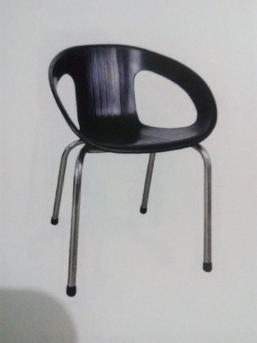 Plastic Red Cafe Chair