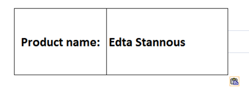 EDTA Compounds