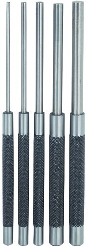 Long Drive Pin Punch Set - Sizes 1/8 to 3/8 inches | Durable Steel Precision Engineering for Accurate Alignment