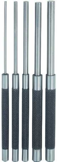 Long Drive Pin Punch Set - Sizes 1/8 To 3/8 Inches | Durable Steel, Precision Engineering For Accurate Alignment