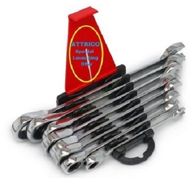Spanner Set - 8 Pieces, 300 gm Weight | Durable Tool Type for Versatile Mechanics and Maintenance Tasks