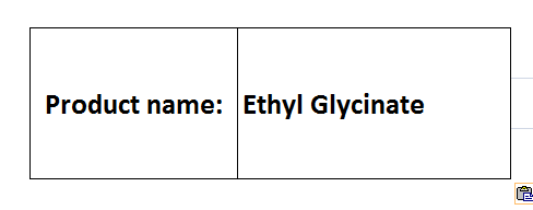 Ethyl Glycinate