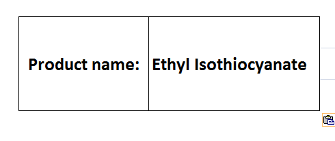 Ethyl Isothiocyanate