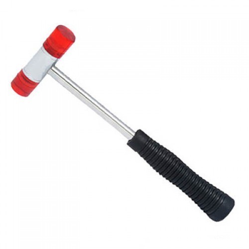 Soft Face Hammer - Fiberglass Handle, 30 mm Face Diameter | IS 10838-1984 Compliant, Durable and Ergonomic Design