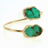 Turquoise Gold Plated bracelet
