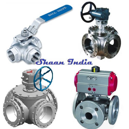 Stainless Steel 3 Way Ball Valve