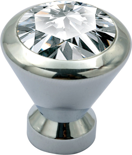 Aluminium Crystal Knobs