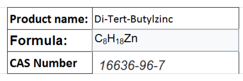 Zinc Compounds