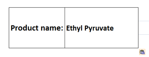 Ethyl Pyruvate - Clear Liquid Boiling Point 185-190Â°C | High Purity Food Grade Versatile Use
