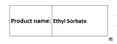 Ethyl Sorbate - Clear Liquid, Boiling Point 198°C, Density 1.06 g/cm³ | Preservative, Food Safety, Water Soluble, Cost-Effective
