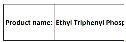 Ethyl Triphenyl Phosphonium Bromide