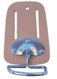 Revolving Hammer Holder - Leather With Movable Chrome Plated Buckle & Riveted Details | Durable Tool Holder With Enhanced Mobility And Secure Grip