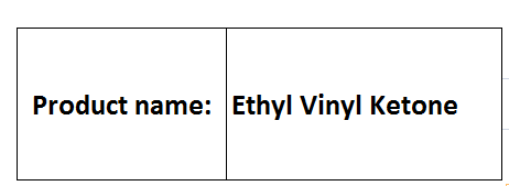 Ethyl Vinyl Ketone