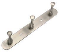 Brass Regular Door Hook - Size: 5.5 To 13.5 Inches | Material: Round Brass, Includes 12mm Mirror Cap, Multiple Hook Sizes Available