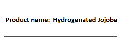 Hydrogenated Jojoba Oil