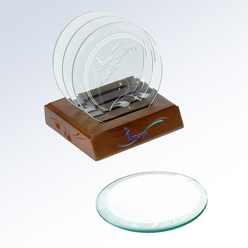 Clear Glass Coaster