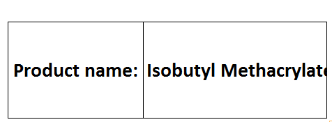 Isobutyl compounds