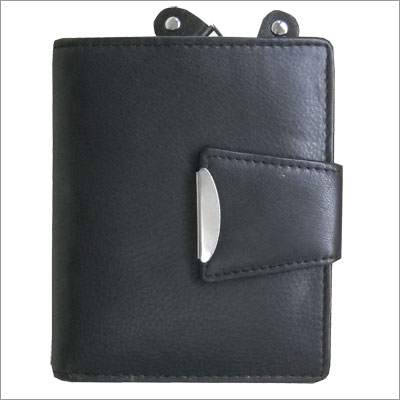 Black Leather Wallet