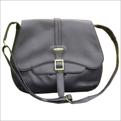 Grey Leather Bag