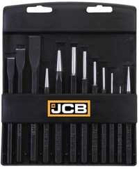 Punch & Chisel Set - 12 Pieces Including Cold Chisels, Center Punches, Starting Punches, Pin Punches | Durable Tool Type For Precision Metalworking