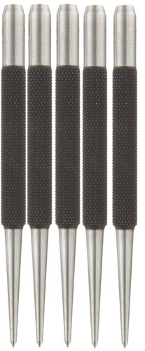 Prick Punches Set - Steel Construction | Precision Tooling for Metalworking and Woodworking Applications, Ergonomic Design for Ease of Use