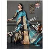 Silk Printed Cotton Sarees