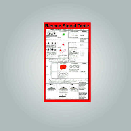 Rescue Signaling Card
