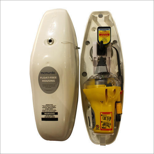 Smartfind E5 EPIRB - Off-White, 406/121.5MHz, 48h Operation | Bright Strobe, Manual Release, 6-Year Battery, COSPAS-SARSAT