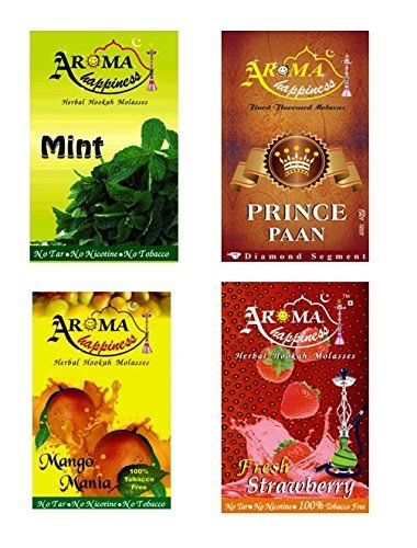 Desi Karigar Aroma Happiness Assorted Hookah Flavor - Pack of 3