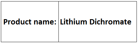 Lithium Dichromate
