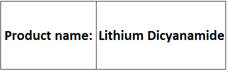 Lithium Dicyanamide