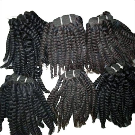 Black Curly Human Hair