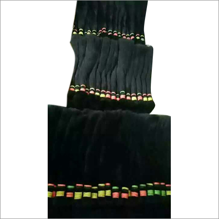 Black Non Remy Double Drawn Hair
