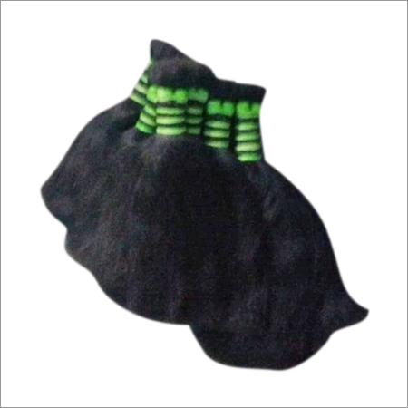Black Double Drawn Human Hair
