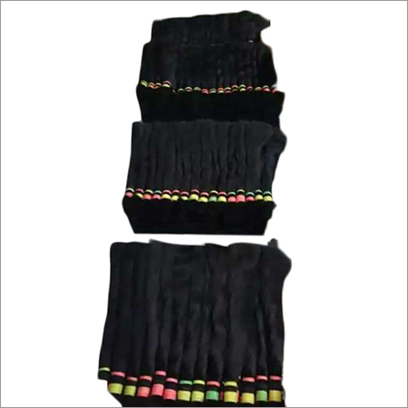 Black Double Drawn Human Hair