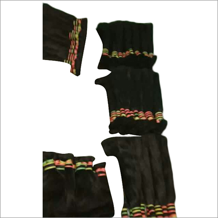 Black Double Drawn Human Hair