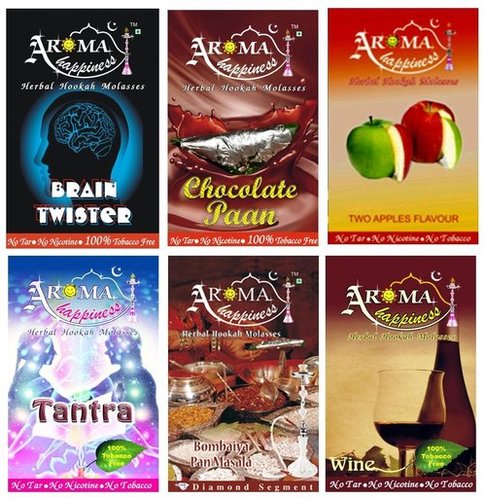 Desi Karigar Aroma Happiness Assorted Hookah Flavor - Pack of 6