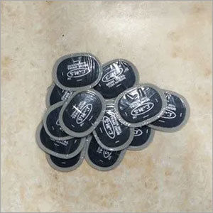 Mini Oval Tube Patch - Color: Black