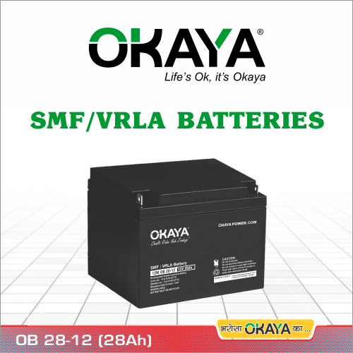 SMF Battery OB 28-12 (28 AH)