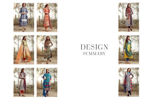 Linen Cotton Digital Printed Suit