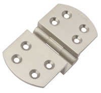 Brass W Hinges - Stainless Steel
