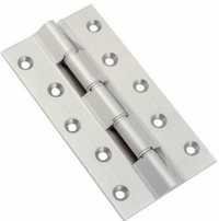 Brass Railway Washer Hinges - 4 Inch | Durable Brass Material, Ideal For Door Installation, Smooth Functionality