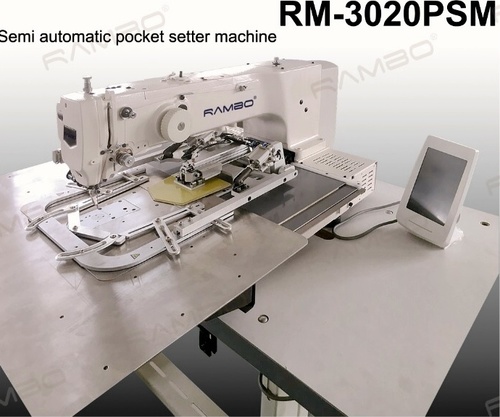 Semi Automatic Pocket Setter Machine (RM-3020PSM)