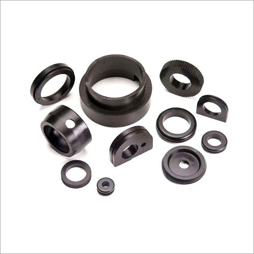 Brown Custom Molded Rubber Parts