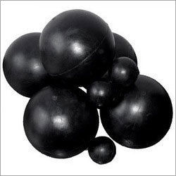 Black Rubber Ball