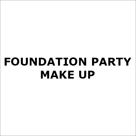 Foundation Party make Up