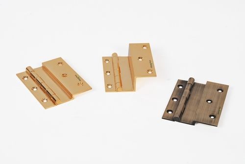 Brass L Hinges With Finishing